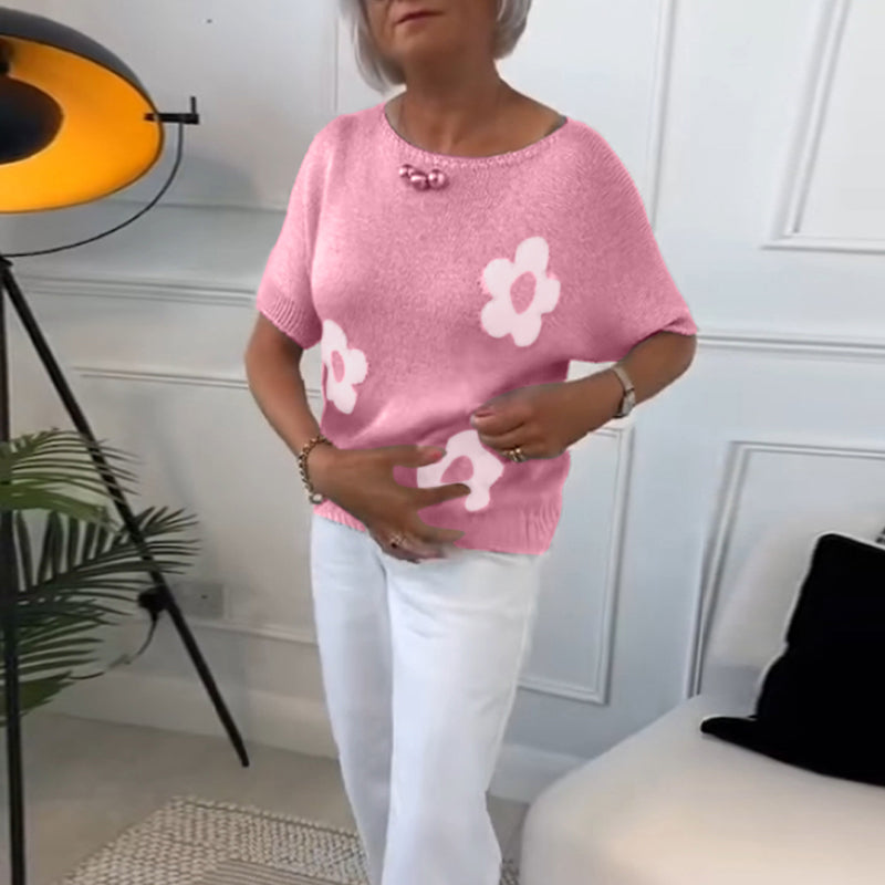 Stiilne CARLA I särk ümmarguse kaelusega elegantsseks välimuseks